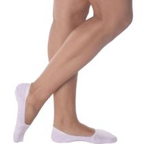 Meia Sapatilha Selene 7760 Feminina Algodão Cano Invisível