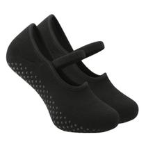 Meia Sapatilha Selene Feminina Antiderrapante Pilates Yoga Meia Sapatilha Selene Feminina Antiderrapante Pilates Yoga