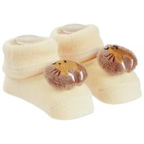 Meia Sapatinho Bichinho Led Pimpolho 00-15 (0-6m) Unissex