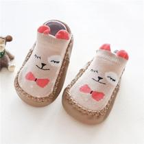 Meia Sapatinho para Bebê Antiderrapante Super Conforto. - BabyShoes