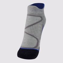 Meia Selene Sapatilha Performance Cinza e Azul Meia Selene Sapatilha Performance Cinza e Azul