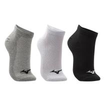 Meia Sem Cano Mizuno Basic - Pacote Com 3 Pares