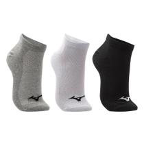 Meia Sem Cano Mizuno Basic Tam. 33-38 Pacote Com 3 Pares Meia Sem Cano Mizuno Basic Tam. 33-38 Pacote Com 3 Pares