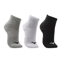 Meia Sem Cano Mizuno Prime Tam. 39-44 Pacote Com 3 Pares Meia Sem Cano Mizuno Prime Tam. 39-44 Pacote Com 3 Pares