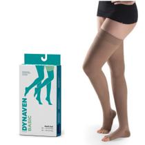 Meia Sigvaris 7/8 Dynaven Basic 972 20-30 mmHg Bege