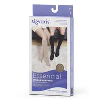 Meia Sigvaris Algodão Super 20-30 Mmhg 282S Bege GG/XG