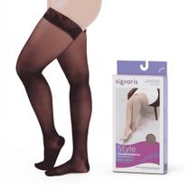 Meia Sigvaris Ever Sheer 7/8 20-30 mmHg - Ponteira fechada