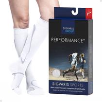 Meia Sigvaris Performance para Corrida 3/4 Sigvaris - BRANCA