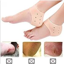 Meia Silicone Anti Rachadura Calcanhar Hidratante Protetor Meia Silicone Anti Rachadura Calcanhar Hidratante Protetor