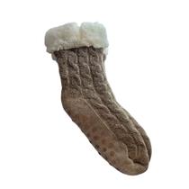 Meia slipper socks bege lrf 0008