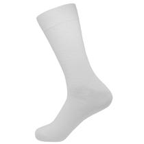 Meia Social de Microfibra - Branco