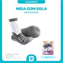 Meia Sola Infantil Bebê Antiderrapante Menino Pimpolho Meia Sola Infantil Bebê Antiderrapante Menino Pimpolho