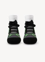 Meia Soquete Antiderrapante Bebê Menino Com Aplique Preto 0 a 12 Meses Meia Soquete Antiderrapante Bebê Menino Com Aplique Preto 0 a 12 Meses