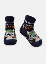 Meia Soquete bebe Guaxinim Puket 6902