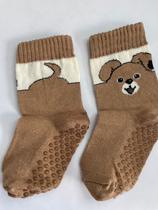 Meia Soquete Cachorro Antiderrapante Infantil Meia Soquete Cachorro Antiderrapante Infantil