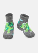 Meia Soquete Cano Médio Bebê Menino Dragão - Puket