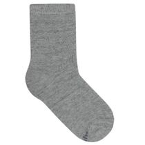 Meia Soquete Mash Infantil Lisa Algodão Punho