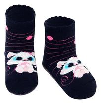 Meia Soquete Pansocks Puket Baby Ratinha Rosa - 15 A 18