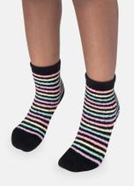 Meia Soquete Puket Kids Listrada Preto 23 a 27 Meia Soquete Puket Kids Listrada Preto 23 a 27