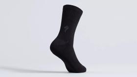 Meia Specialized Cotton Tall preta - Tam. P Meia Specialized Cotton Tall preta - Tam. P