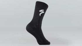 Meia Specialized Soft Air Tall preta/branca - Tam. P Meia Specialized Soft Air Tall preta/branca - Tam. P