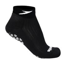 Meia Speedo de Hidroginastica E Pilates Antiderrapante - Preto Fosco