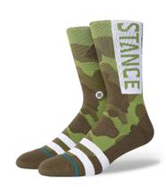 Meia Stance Cano Medio Og - Camo