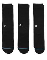 Meia Stance KIT ICON 3 PACK PRETA U Meia Stance KIT ICON 3 PACK PRETA U