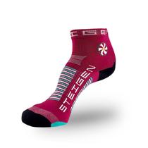 Meia Steigen cano baixo - Burgundy