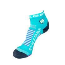 Meia Steigen cano baixo - Pilates Acqua Blue