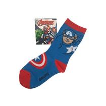 Meia Super Heroi Marvel Infantil