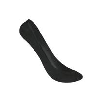 Meia Super Invisível Preto Branco Selene Feminino Sapatilha