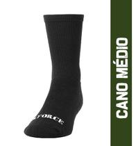 Meia Tática Combate Br Force Preta Meia Tática Combate Br Force Preta