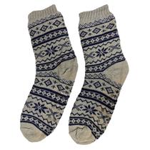Meia Térmica Masculino Quentinha Forrada Pelinho antiderrapante Proteção Frio Inverno - HHW