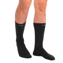 Meia Térmica Segunda Pele Flanelada Preta - Snugg