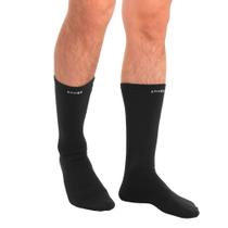 Meia Térmica Segunda Pele Flanelada Preta - Snugg