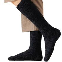 Meia Térmica Soft Felpuda Cano Alto Inverno: 2 pares sortidos Adulto Masculino
