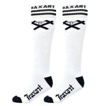 Meia Traxart Inline Preta com 'X' Branca DZ-233