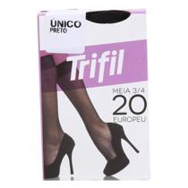 Meia Trifil Fio 20 3/4 Europeu Feminina