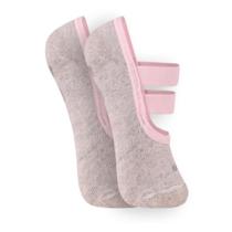 Meia Trifil Sapatilha Faixa Dupla Larga Antiderrapante T6011I Meia Trifil Sapatilha Faixa Dupla Larga Antiderrapante T6011I