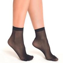 Meia Trifil Soquete Fina Transparente Fio 20 W06126