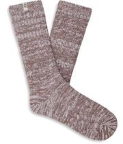Meia UGG Rib Knit Slouchy Crew para Mulheres - Cor Pimenta da Jamaica