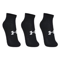 Meia Under Armour Core Cotton Cano curto - Pacote com 3 pares Meia Under Armour Core Cotton Cano curto - Pacote com 3 pares