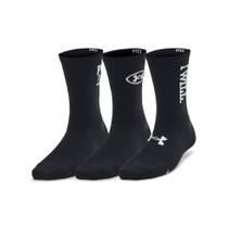 Meia Under Armour Essential Feminina - Pacote com 3 Pares