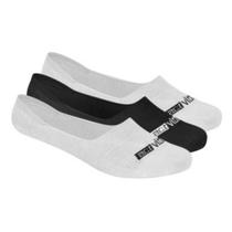 Meia unissex actvitta casual sapatilha 3 pares 4999.1