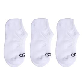 Meia Unissex Olympikus com 3 Pares Cano Invisível Branco Meia Unissex Olympikus com 3 Pares Cano Invisível Branco