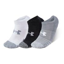 Meia Unissex Under Armour Heatgear Invisivel - Pacote com 3 pares Meia Unissex Under Armour Heatgear Invisivel - Pacote com 3 pares