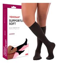 Meia venosan supportline soft ad 18-22 p pe fechado preto Meia venosan supportline soft ad 18-22 p pe fechado preto