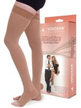 Meia Venosan Ultraline 4000 (20-30 mmhg) AGH - Meia-Coxa/Bege/Aberta/Comprida Meia Venosan Ultraline 4000 (20-30 mmhg) AGH - Meia-Coxa/Bege/Aberta/Comprida