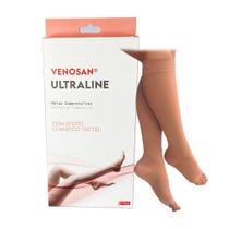 Meia Venosan Ultraline 4000 Alta Compressão AD 30-40 Mmhg 3/4 Cor Bege Tamanho G